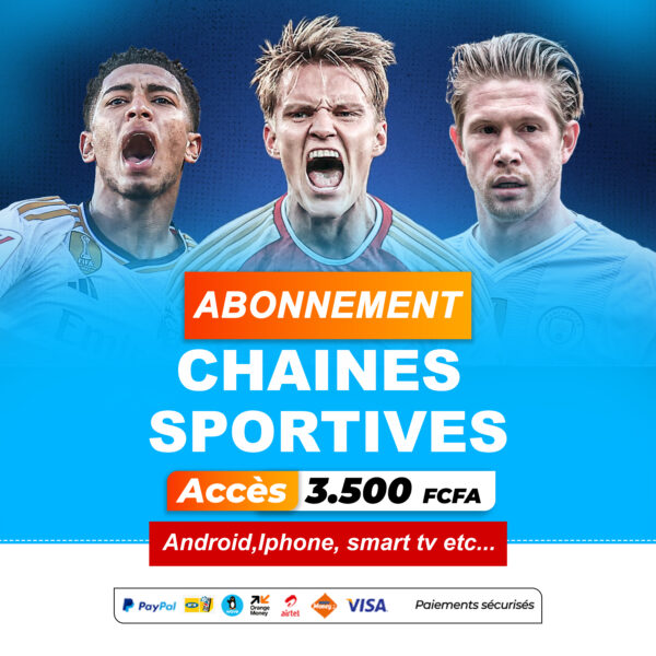 🏆 VENTE D'ACCÈS AUX CHAÎNES SPORTIVES : Regardez Vos Matchs Préférés en Illimité ! 📺🔥 – Image 4