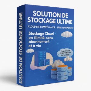 VOTRE SOLUTION DE STOCKAGE ULTIME CLOUD EN ILLIMITÉ & À VIE & SANS ABONNEMENT