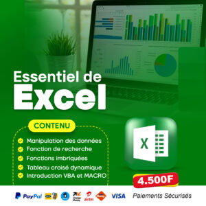 📊 L’Essentiel de Excel : décuplez votre Productivité
